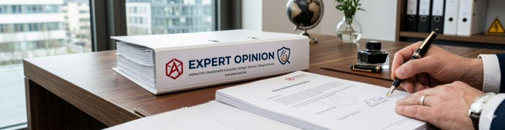 Ein professionelles Schadstoff-Gutachten von Andreas Früh. Die rechtssichere Dokumentation der Rohdichte und Faserarten bietet Sicherheit bei Kauf und Sanierung.